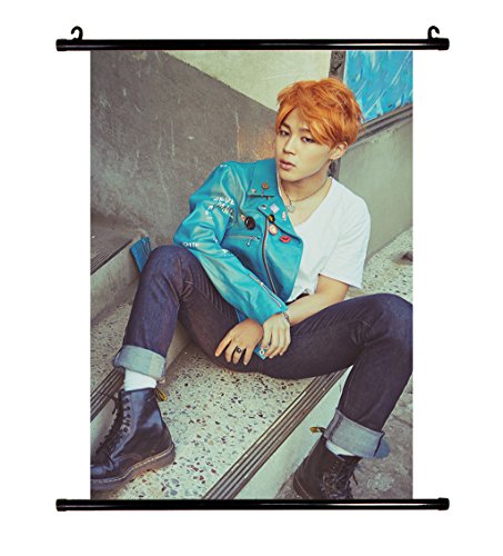 Fanstown bts kpop in the love for mood pt.2 wall scroll cloth pos…