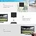 VIEWTEK Amplified HDTV Antenna 50 Mile Range Ultra Thin Digital Indoor TV Antenna with Detachable Signal Booster USB power supply 13 Ft Coaxial Cable