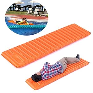 Ultraligero colchón autohinchable para acampada, [fácil de inflar ...
