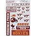 Virginia Tech Hokies Vinyl Cling Stickers 18 Removeable Decals NCAA Licensed