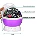 2-10 Year Old Girls Gifts, Ouwen Star Rotating Night Light for Kids Best Top Fun Easter Gifts for Girls Age 2-8 Toys Gifts for 3-12 Year Old Girls Boys Toys Girls Age 3-12 Purple OWUSNL02