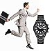 Daimon Men's Watches with Black Face Wrist Watches for Men