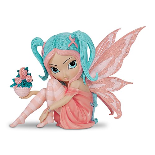Breast Cancer Support Fairy Figurine: Courage by The Hamilton Collection