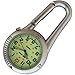 JAS Glow in The Dark Unisex Belt Fob Watch Silver Tone