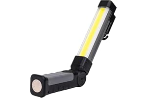 Underhood Light, Under Cabinet Kitchen Lights, Rechargeable Work Light 90° Swivel 5 Modes LED Inspection Light with Hook Port