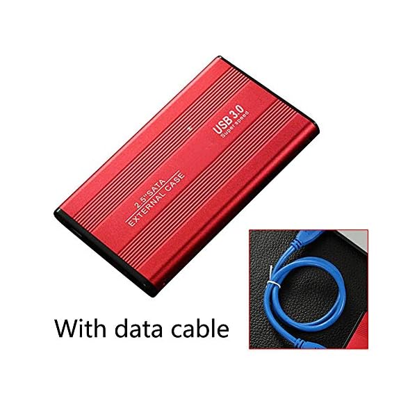 Centeraly Tragbar 500 GB 1TB 2TB Externe Festplatte HDD High Speed USB 3.0 SATA 3.0 Handy Festplatte für für PC Laptop… – Bild 4