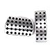 Astra Depot Stainless Steel Gas Brake Pedals Pads for Mercedes Benz M GL R Class AMG GL350 GL450 GL550 GL63 AMG ML350 ML550 ML63 AMG R350 ML450 GL320 ML320 R320 ML500 R500