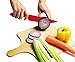Kitchenson RAZOR SHARP 6-Piece Colored Kitchen Knife Set with Acrylic Knife Block, Non-Stick Colorful Knife Set, Stainless Steel Blade Anti-Slip Handle, Chef, Bread, Slicer, Utility, & Paring Knife
