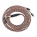 KBEAR MMCX 8 Core Earphone Cable Upgraded Single Crystal Copper and Silver Plated Copper Hybrid Braided Earphone Replacement Wire for Shure SE846 SE535 SE215 SE315 SE425 TIN T2 T3 P1 T4 (MMCX 3.5mm)