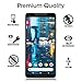amFilm Glass Screen Protector for Google Pixel 2 XL, Tempered Glass, 3D Curved