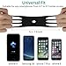Bike Mount, Bovon Universal Bicycle Phone Holder, Adjustable Silicone Bike Handlebar Rack for iPhone XR XS Max 8 7 6 6S Plus, Samsung Galaxy S9 S8 Plus and Most 4.7