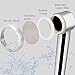 Handheld Shower Head - High Pressure Hand Shower Filter Shower head With Chlorine Removal ACF Shower Filter, Water Saving Hand Shower Premium Chrome Finish Showerhead Body Sprays for Dry Hair Skin