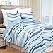 C&F Home Sea Waves Seawaves Blue Ocean Coastal Theme Full/Queen Bed 3-Piece Beach Reversible Coverlet Lightweight Quilt Set with 2 Standard Shams Reversible Coverlet Comforter Nautical Bedding Set