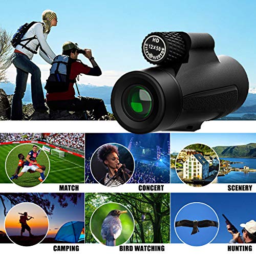 5 Monocular+Telescope+Smartphone+Waterproof+Watching