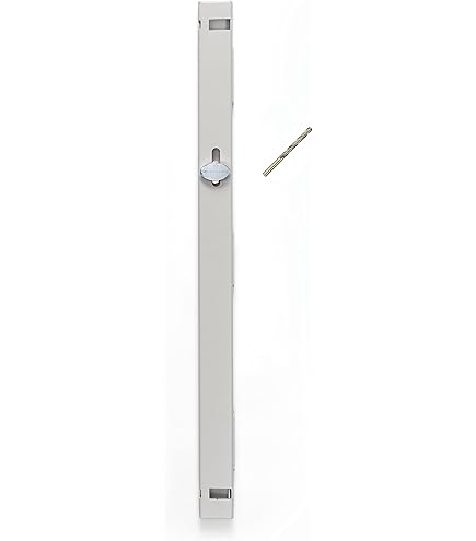 Guardianite File Cabinet Locking Bar Fits 3 Drawer File Cabinets Includes Padlock And Cobalt Drill Bit Beige