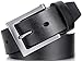 Marino Avenue Men's Belt 100% Leather Casual Belt Looks Great with Jeans, Khakis, Dress-Classic Single Prong Buckle with Elegant Gift Box - Deep Charcoal - 36 (Waist: 34)