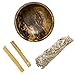 Soapstone Smudge Bowl Kit with 1 California White Sage Smudge Stick and 2 Palo Santo (Standard)