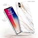 ESR Marble Slim Soft Case for iPhone X, Flexible TPU Marble Pattern Cover for Apple iPhone 5.8 inch (2017 Release only) (Grey Gold Sierra)