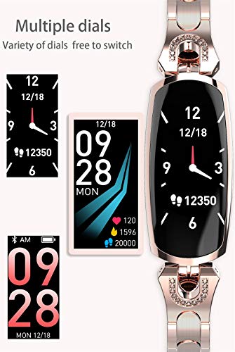 image for Dasuy Fitness Tracker Waterproof Smart Watch with Heart Rate Monitor, 