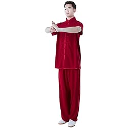 ZooBoo Unisex Short Sleeve Taichi Uniform Summer