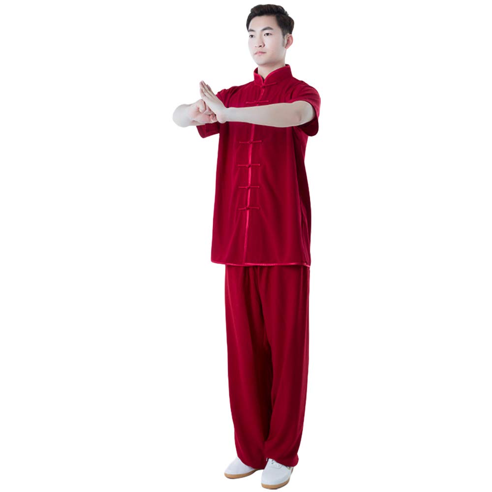 ZooBoo Unisex Short Sleeve Taichi Uniform Summer