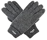 Bruceriver Ladie's Wool Knit Gloves with Thinsulate Lining