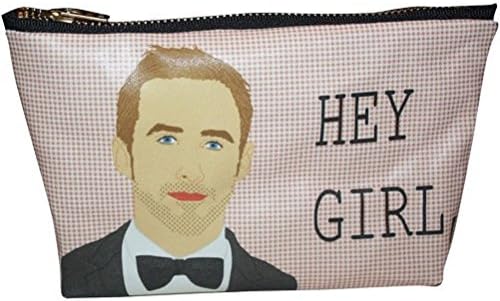 Ryan Gosling Pop Zipper Pouch and Makeup Bag – Illustrated and Handmade in the USA