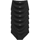 Womens Underwear Seamless High Waisted Briefs Silky Stretch No Show Breathable Full Coverage Ladies Panties 6 Pack