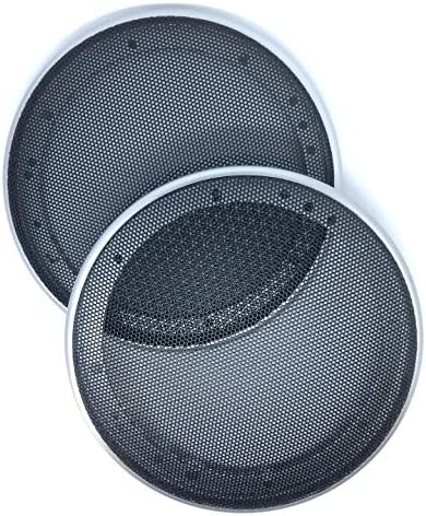 Bonito Regalo メッシュ スピーカーグリル カバー6 5インチ 16 17cm用 2個 シルバー