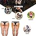 Rolewpy Neoprene Sauna Sweat Shorts for Women Weight Loss Workout Thigh Pants with Pocket Slimming Hot Thermo Sport Capris (Black02, Medium)