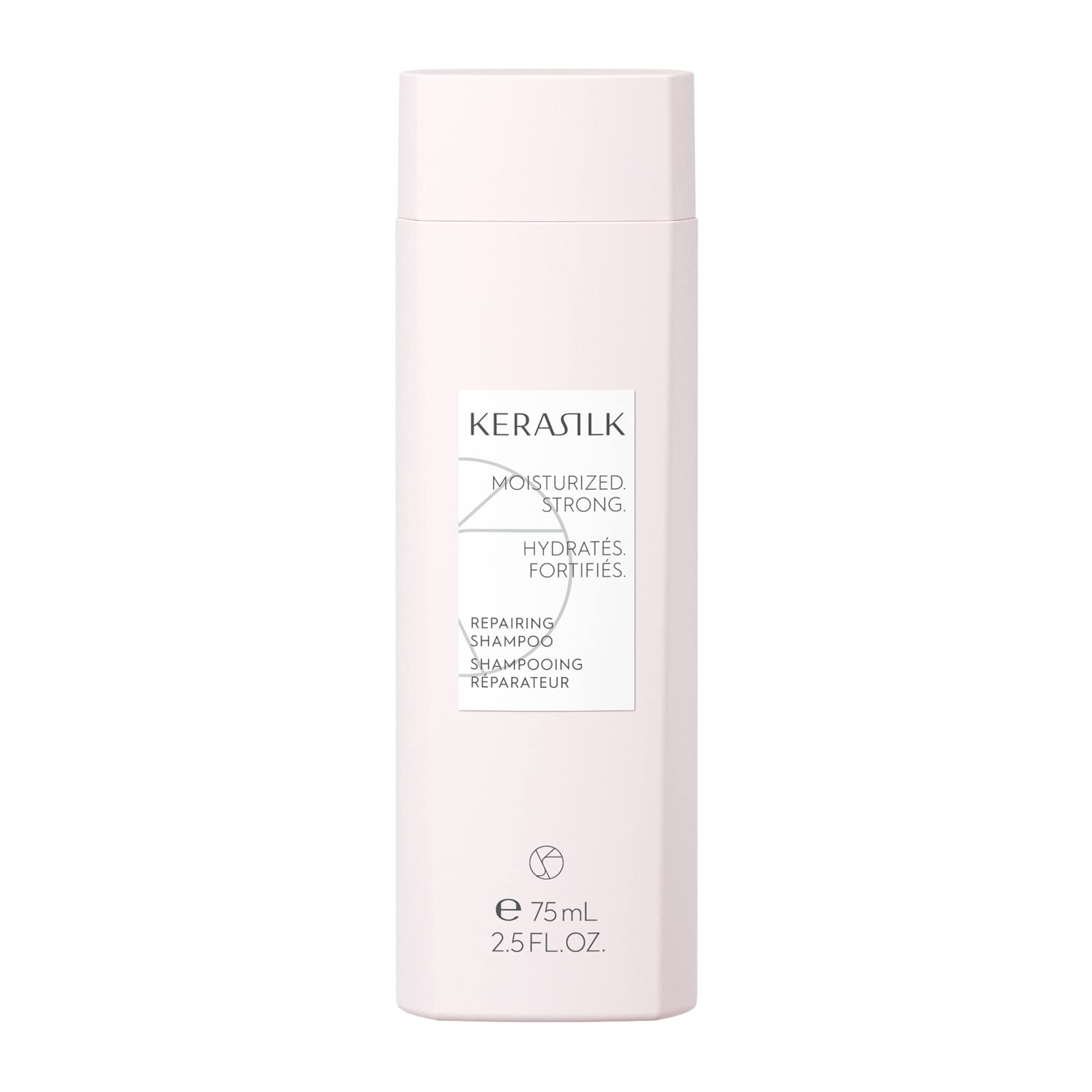 Kerasilk Repairing Shampoo, For Dry & Damaged Hair, Restores Strength & Moisture, Vegan & Sulphate-Free, 75ml (Travel Size)