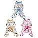 Pet Dog Clothes Pajamas Coat Jumpsuit,3color 4 sizes