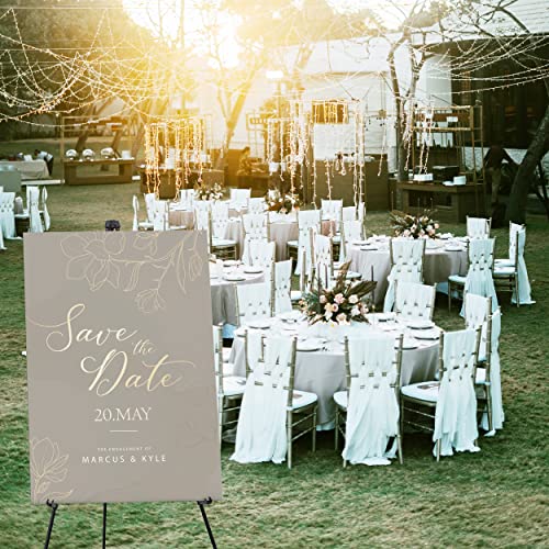 Lightweight Aluminum FlipChart Presentation Easel, 70 Inches, Black