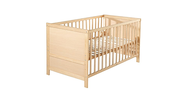 Nevera Cuna de madera 3 alturas Natural de colores • Baby ...