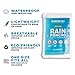 Disposable Rain Poncho Family 8 Pack: Clear Emergency Raincoat Ponchos w/Hood for Adults & Kids - Heavy Duty One Size Fits All Waterproof Travel Plastic Rain Jacket for Adult Men & Women or Children