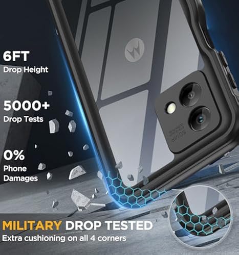 Dewfoam for Moto G Stylus 5G 2023 Case Waterproof with Built-in