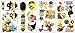 Minions The Movie Peel and Stick Wall Decals by RoomMates, RMK3000SCS
