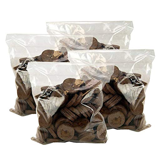 200 Count- Jiffy 7 Peat Soil 36mm ~ Standard ~ Pellets Seeds Starting Plugs: Indoor Seed Starter- Start Planting Indoors for Transplanting to Garden or Planter Pot
