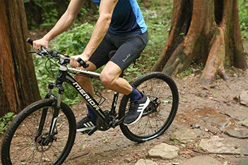 image for Deeoutlife Men's Cycling Shorts Bicycle Bike 3D Padded Biking Half Pan