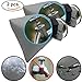 NEWBEA Outdoor Faucet Cover Set for Winter,Garden Watering Equipment Faucet Cover Socks for Winter Freeze Protection 2 Pack/set (Grey)
