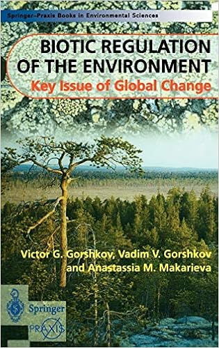 Amazon.com: Biotic Regulation of the Environment: Key Issues of Global Change (Springer Praxis Books): 9781852331818: Gorshkov, Victor, Gorshkov, V.V., Makarieva, A.M.: Books