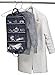 MISSLO Hanging Jewelry Organizer 9 Zippered Pockets Travel Roll Up Bag for Necklace Bracelets jewelry Storage Pouch