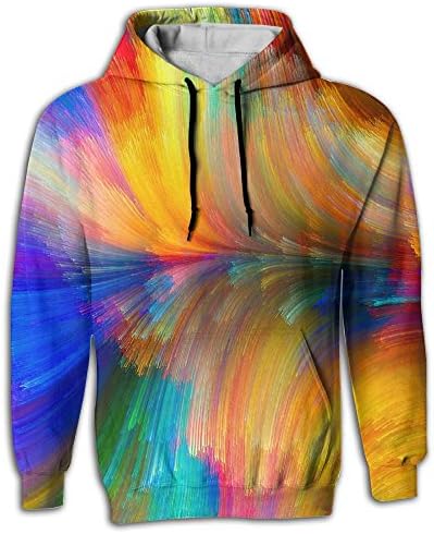 Frouren Large Abstract Canvas Art Painting Men/Youth Sweater Small