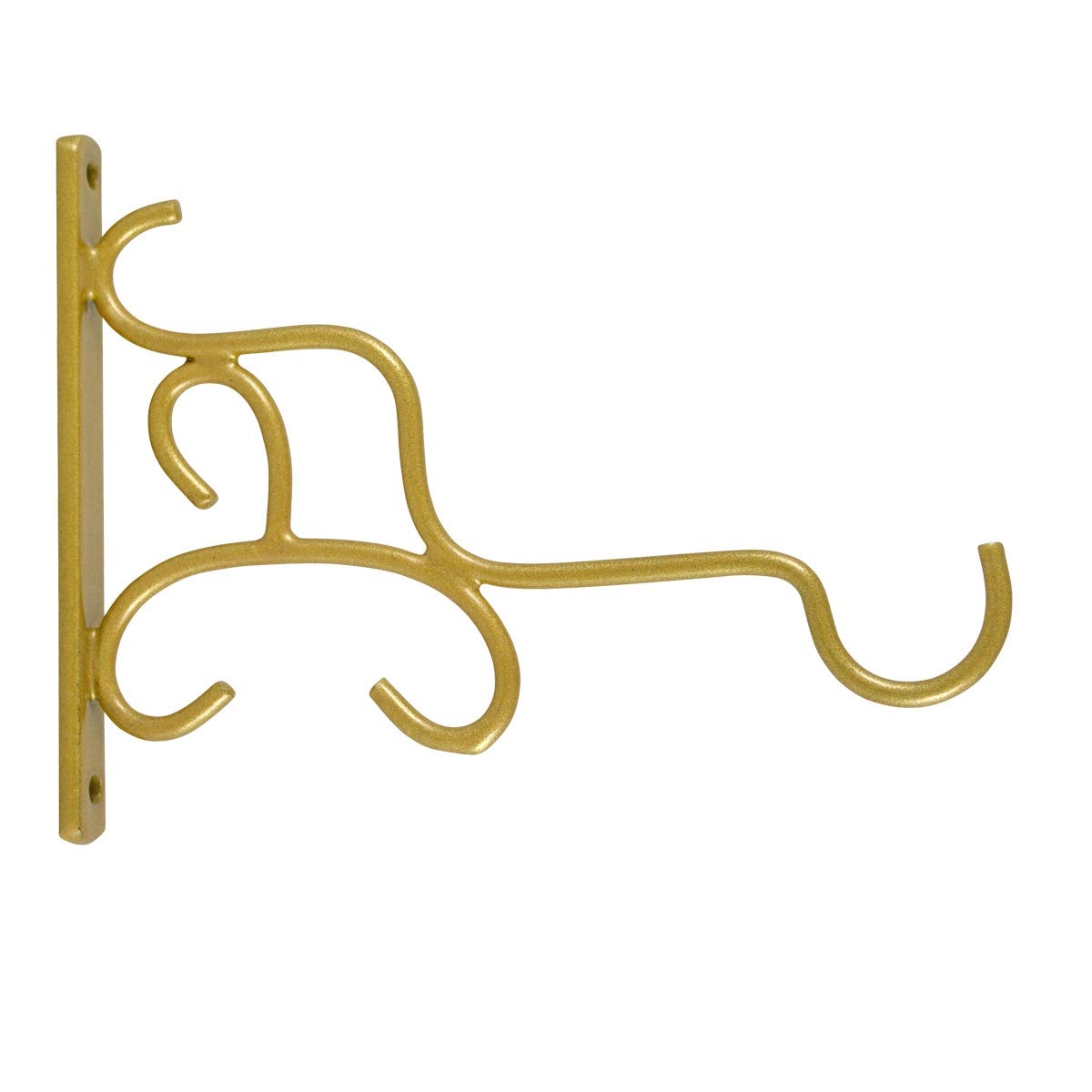 NKlaus Wall Holder Incense Burner Brass gold 14 x 10,5cm Oil Lamp Holder Everlasting Light Lamp Wall Hook 3295