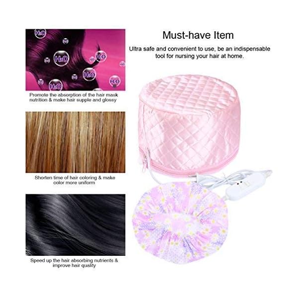 110V Hair Care Hat,Hair SPA Cap,Electric Hair Cap Thermal Cap For Hair