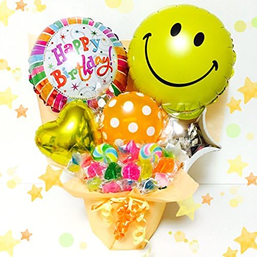 ニコちゃん スマイル キャンディブーケ バルーンギフト 贈答 送料無料 ニコちゃん スマイル キャンディブーケ バルーンギフト 贈答 送料無料