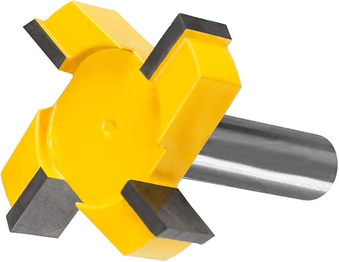 Spoilboard Surfacing Router Bit, 1/2 Inch Shank Carbide Tipped Surface