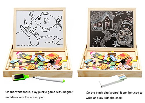 2 Lewo+Wooden+Educational+Magnetic+Puzzles