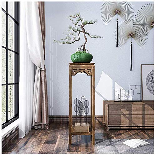 chishizhenxiang Planta Flor Soporte Estante Cuarteto Tallado ...