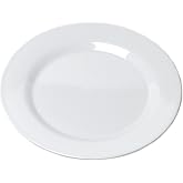 Chef Craft Classic Dessert Plate, 10 Inches In Diameter, White